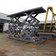 3000KG Stationary scissor car lift with Max.height 2400mm (Customizable)